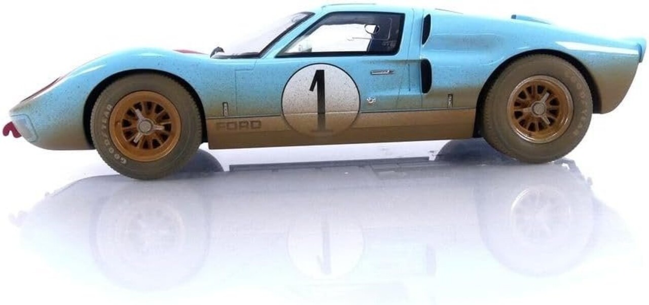 Ford Ford GT40 #1 2nd 24h Le Mans 1966 (Dirty Version) - 1:12 - CMR Classic Model Replicars