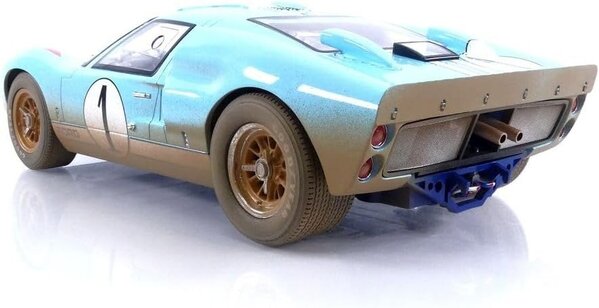 Ford Ford GT40 #1 2nd 24h Le Mans 1966 (Dirty Version) - 1:12 - CMR Classic Model Replicars