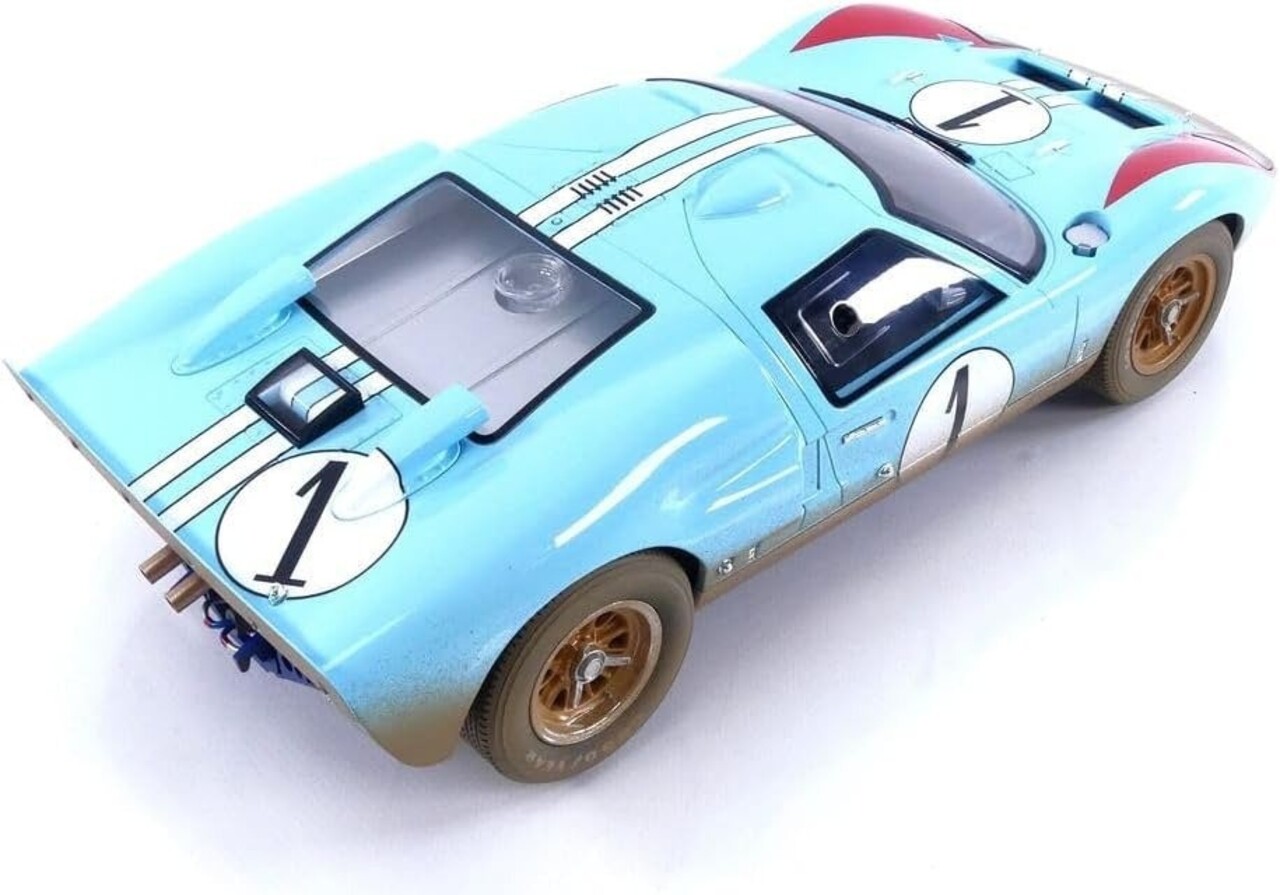 Ford Ford GT40 #1 2nd 24h Le Mans 1966 (Dirty Version) - 1:12 - CMR Classic Model Replicars