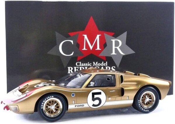Ford Ford GT40 #5 3rd 24h Le Mans 1966 - 1:12 - CMR Classic Model Replicars Ford Ford GT40 #5 3rd 24h Le Mans 1966 - 1:12 - CMR Classic Model Replicars