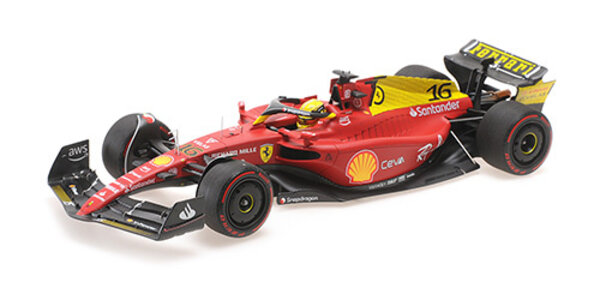 Formule 1 Ferrari SF-75 #16 C. Leclerc Italian GP Monza 2022 - 1:18 - BBR Formule 1 Ferrari SF-75 #16 C. Leclerc Italian GP Monza 2022 - 1:18 - BBR