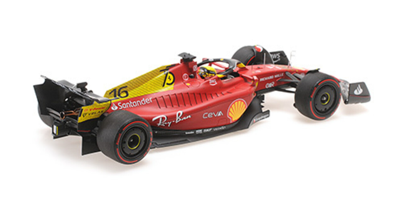 Formule 1 Ferrari SF-75 #16 C. Leclerc Italian GP Monza 2022 - 1:18 - BBR Formule 1 Ferrari SF-75 #16 C. Leclerc Italian GP Monza 2022 - 1:18 - BBR
