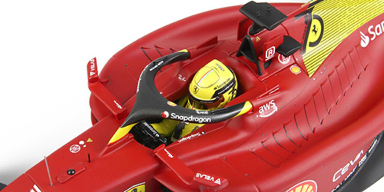 Formule 1 Ferrari SF-75 #16 C. Leclerc Italian GP Monza 2022 - 1:18 - BBR Formule 1 Ferrari SF-75 #16 C. Leclerc Italian GP Monza 2022 - 1:18 - BBR