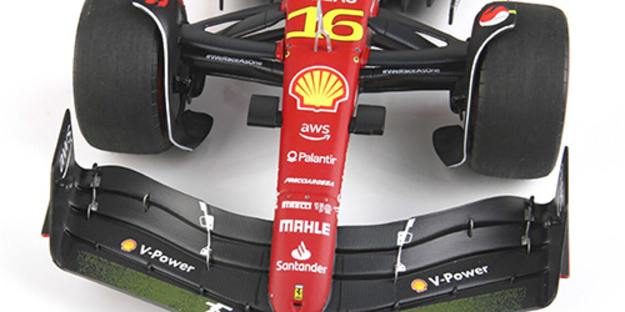 Formule 1 Ferrari SF-75 #16 C. Leclerc Italian GP Monza 2022 - 1:18 - BBR Formule 1 Ferrari SF-75 #16 C. Leclerc Italian GP Monza 2022 - 1:18 - BBR