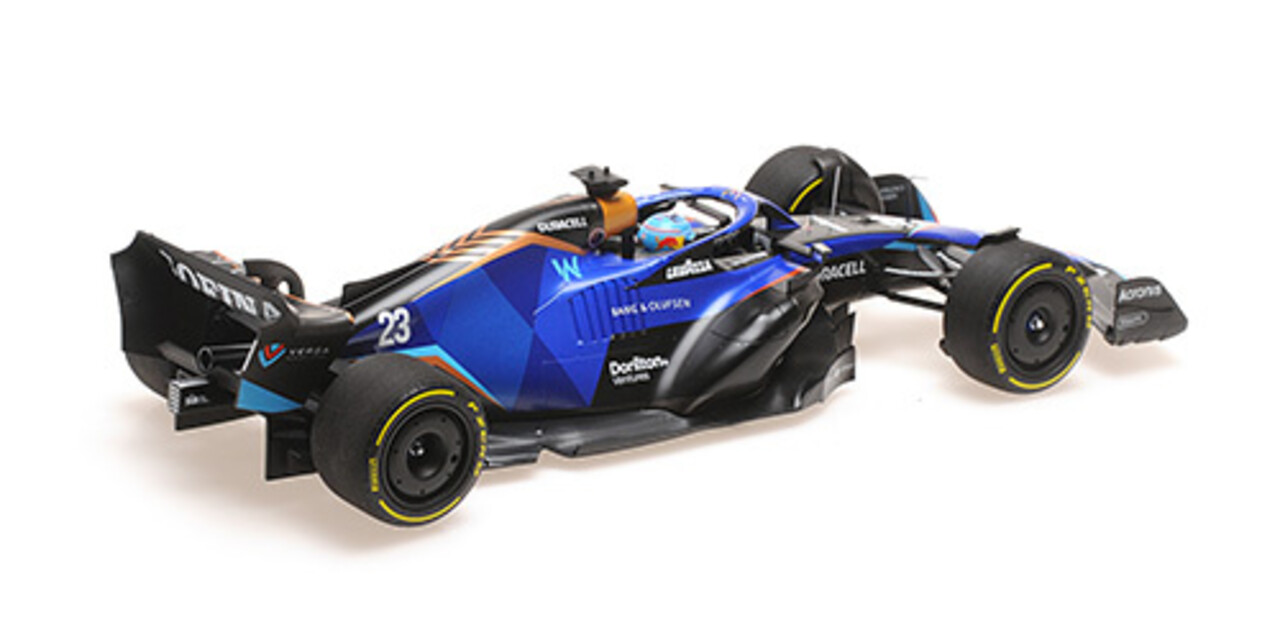 Formule 1 Williams Racing Mercedes FW44 #23 A. Albon Miami GP 2022 - 1:18 - Minichamps