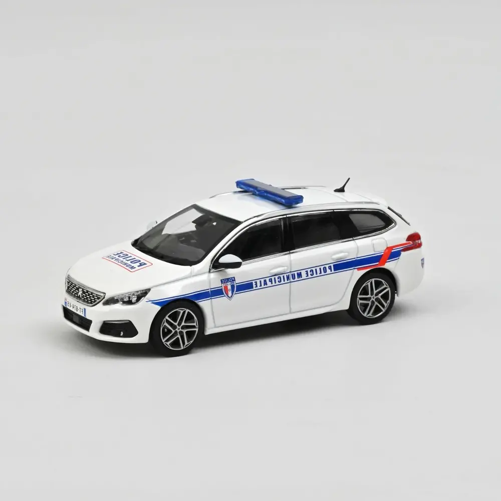 Peugeot Peugeot 308 SW Police Municipale 2018 - 1:43 - Norev