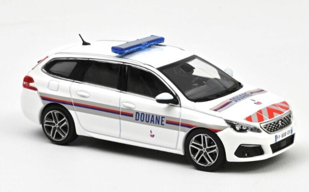 Peugeot Peugeot 308 SW Douanes 2018 - 1:43 - Norev