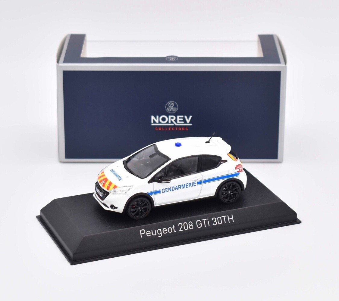 Peugeot Peugeot 208 GTi 30th Gendarmerie 2014 - 1:43 - Norev Peugeot Peugeot 208 GTi 30th Gendarmerie 2014 - 1:43 - Norev