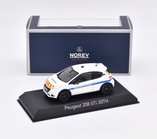 Peugeot Peugeot 208 GTi 30th Gendarmerie 2014 - 1:43 - Norev Peugeot Peugeot 208 GTi 30th Gendarmerie 2014 - 1:43 - Norev