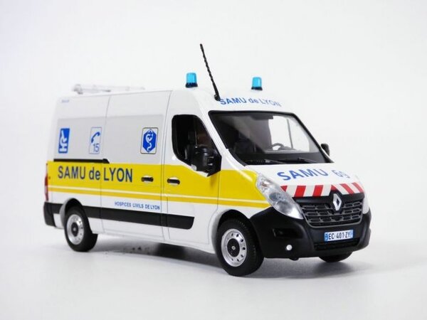Renault Renault Master Ambulance Samu de Lyon 2014 - 1:43 - Norev Renault Renault Master Ambulance Samu de Lyon 2014 - 1:43 - Norev