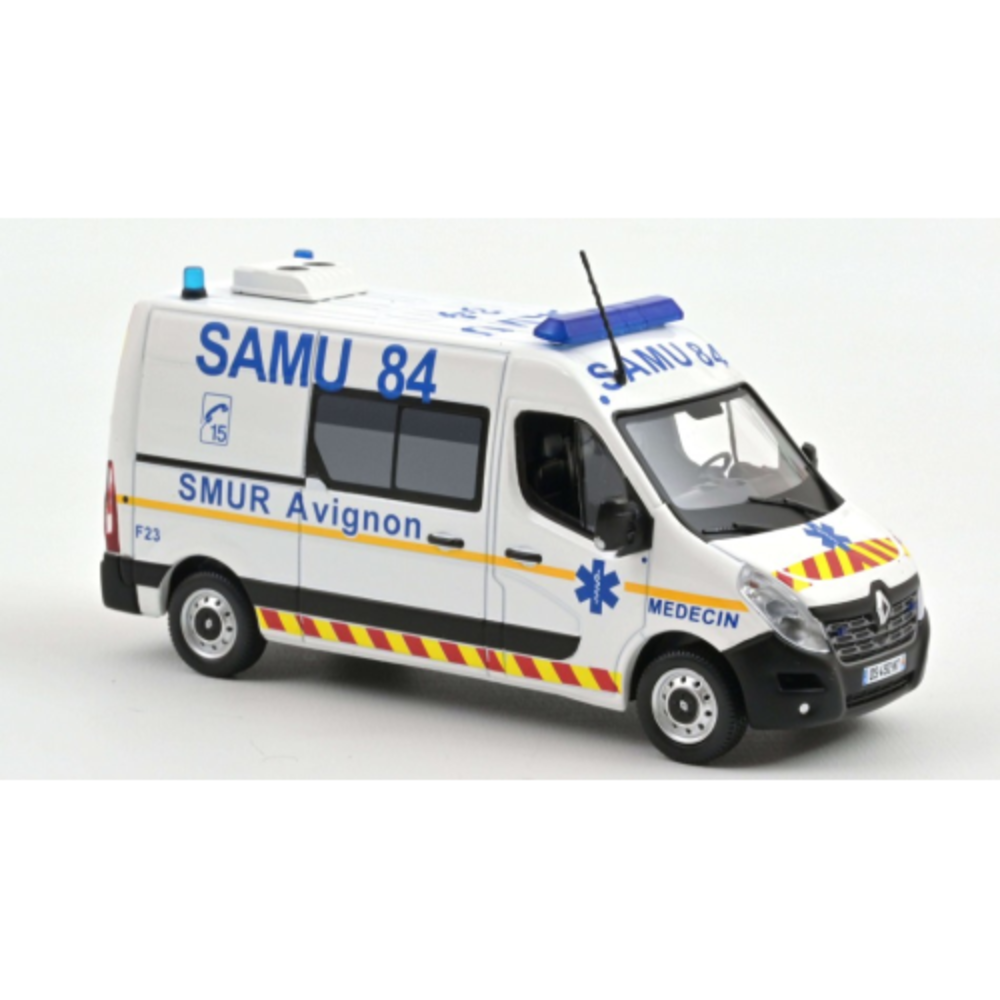 Renault Renault Master Ambulance SAMU 84 2014 - 1:43 - Norev Renault Renault Master Ambulance SAMU 84 2014 - 1:43 - Norev