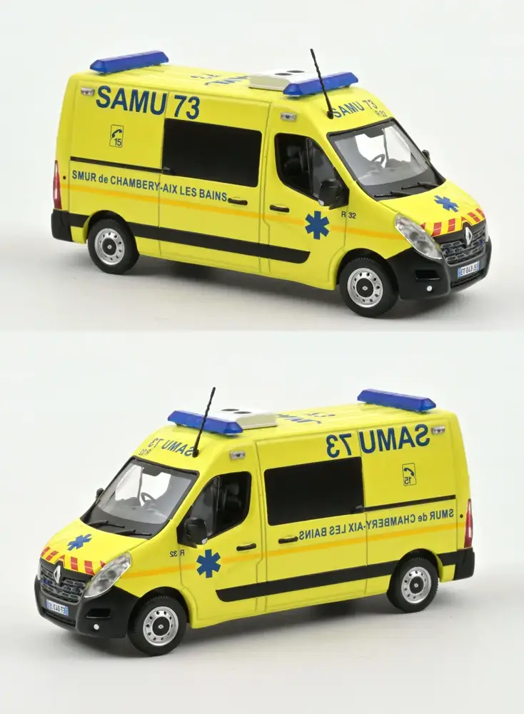 Renault Renault Master Ambulance SAMU 73 2014 - 1:43 - Norev Renault Renault Master Ambulance SAMU 73 2014 - 1:43 - Norev