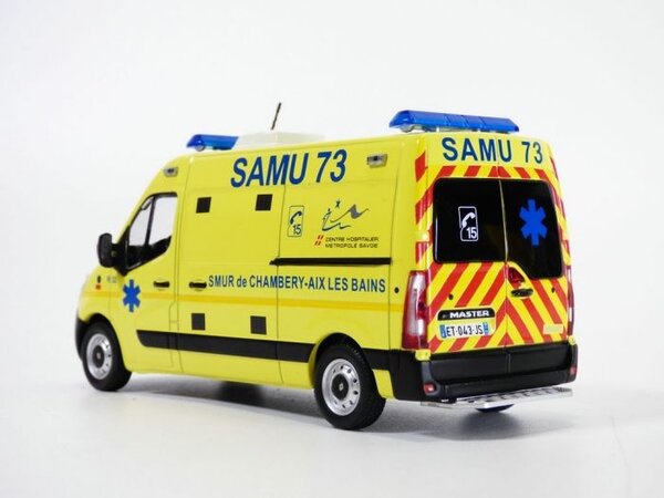 Renault Renault Master Ambulance SAMU 73 2014 - 1:43 - Norev Renault Renault Master Ambulance SAMU 73 2014 - 1:43 - Norev