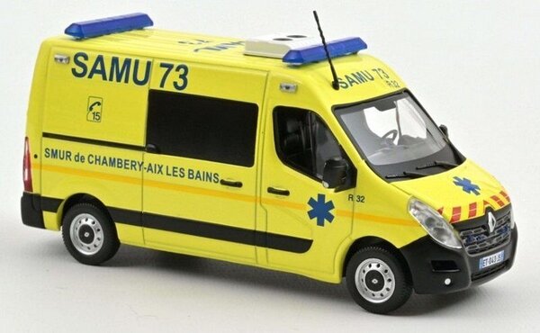 Renault Renault Master Ambulance SAMU 73 2014 - 1:43 - Norev Renault Renault Master Ambulance SAMU 73 2014 - 1:43 - Norev