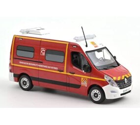 Renault Renault Master Ambulance Pompiers Vsav 2014 - 1:43 - Norev Renault Renault Master Ambulance Pompiers Vsav 2014 - 1:43 - Norev