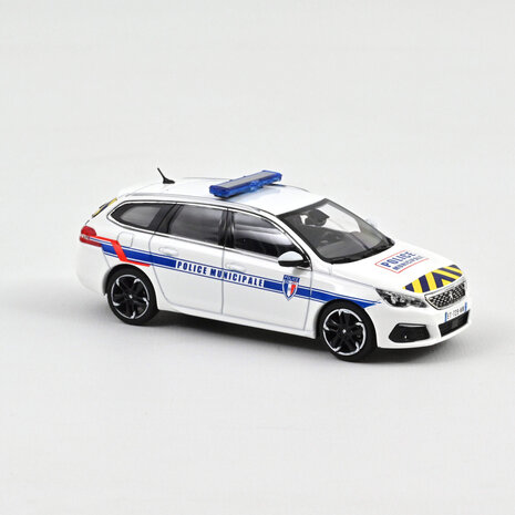 Peugeot Peugeot 308 SW Police Municipale 2018 - 1:43 - Norev