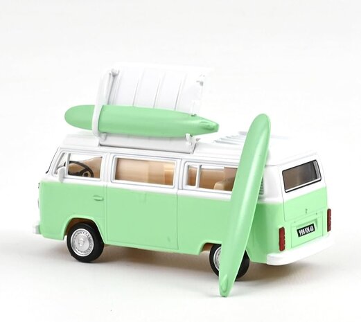 Volkswagen Volkswagen T2B Camper Van + Surfing Boards 1973 - 1:43 - Norev