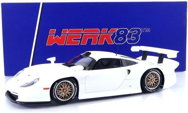 Porsche Porsche 911 GT1 (Plain Body Edition White) 1997 - 1:18 - Werk83