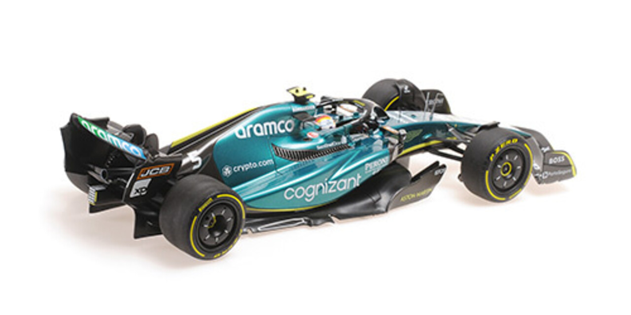 Formule 1 Aston Martin Aramco Cognizant F1 Team AMR22 #5 Last Race Abu Dhabi GP 2022 - 1:18 - Minichamps