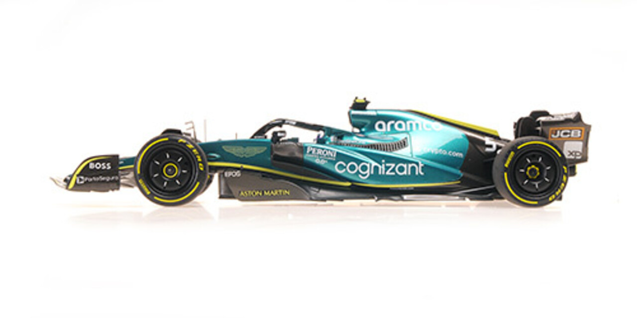 Formule 1 Aston Martin Aramco Cognizant F1 Team AMR22 #5 Last Race Abu Dhabi GP 2022 - 1:18 - Minichamps