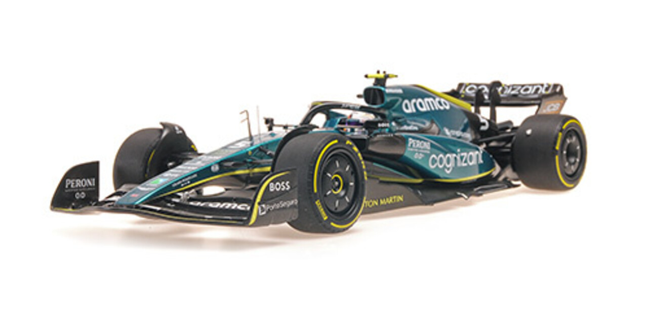 Formule 1 Aston Martin Aramco Cognizant F1 Team AMR22 #5 Last Race Abu Dhabi GP 2022 - 1:18 - Minichamps