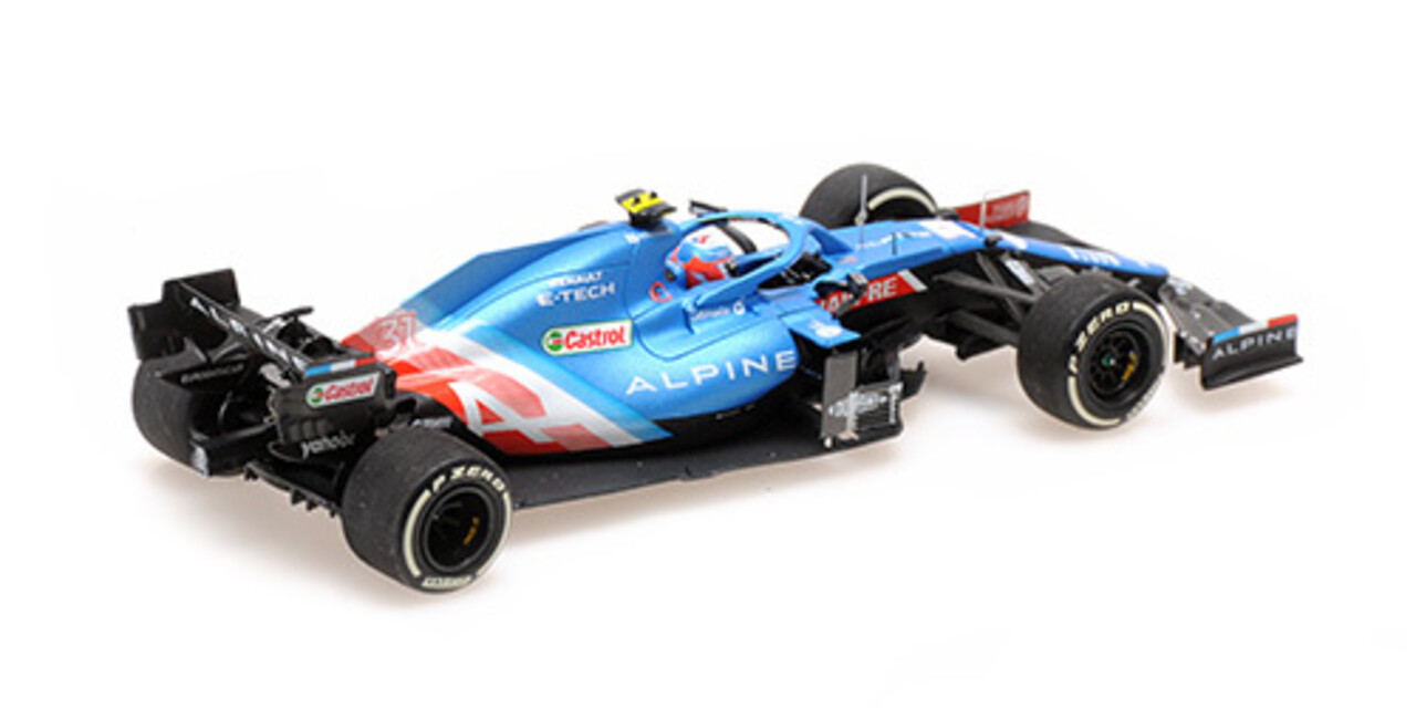 Formule 1 Alpine F1 Team A521, Ocon, Winner Hungarian GP 2021 - 1:43 - Minichamps Formule 1 Alpine F1 Team A521, Ocon, Winner Hungarian GP 2021 - 1:43 - Minichamps