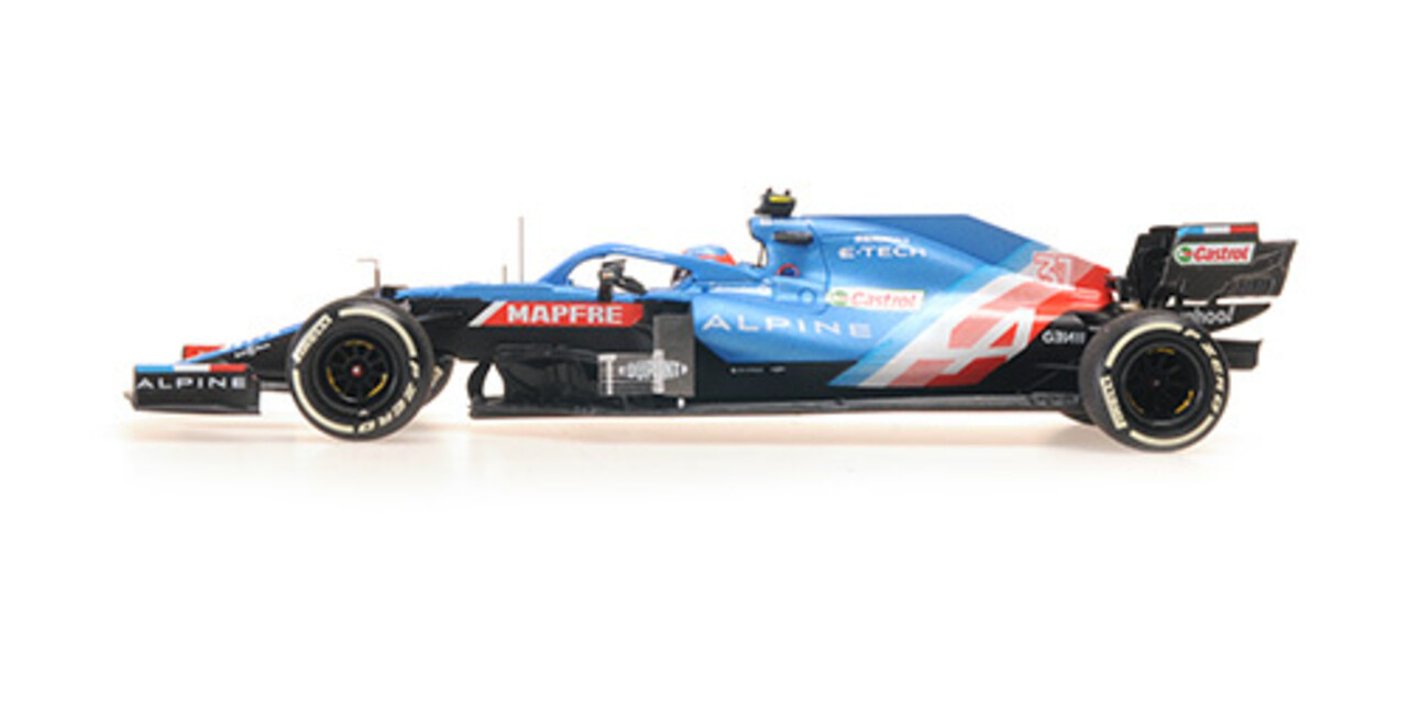 Formule 1 Alpine F1 Team A521, Ocon, Winner Hungarian GP 2021 - 1:43 - Minichamps Formule 1 Alpine F1 Team A521, Ocon, Winner Hungarian GP 2021 - 1:43 - Minichamps