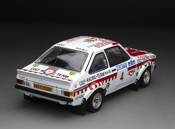 Ford Ford Escort RS1800 #4 3rd 1000 Lakes Rally (Finland) 1975 - 1:18 - Sun Star Ford Ford Escort RS1800 #4 3rd 1000 Lakes Rally (Finland) 1975 - 1:18 - Sun Star