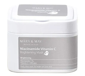 Mary & May Mary & May - Niacinamide Vitamin C Brightening Mask - 30 pcs Mary & May Mary & May - Niacinamide Vitamin C Brightening Mask - 30 pcs