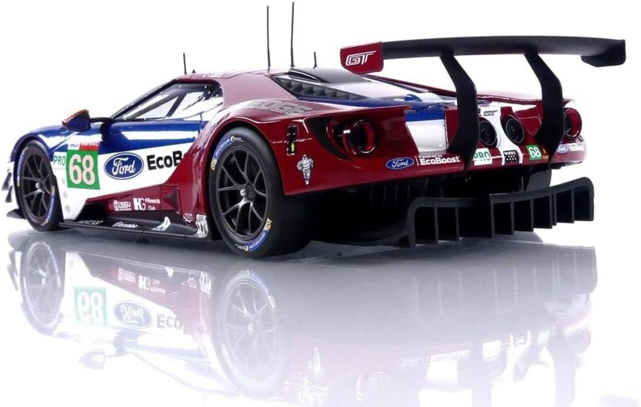 Ford Ford GT #68 24h Le Mans 2018 - 1:18 - IXO Models Ford Ford GT #68 24h Le Mans 2018 - 1:18 - IXO Models