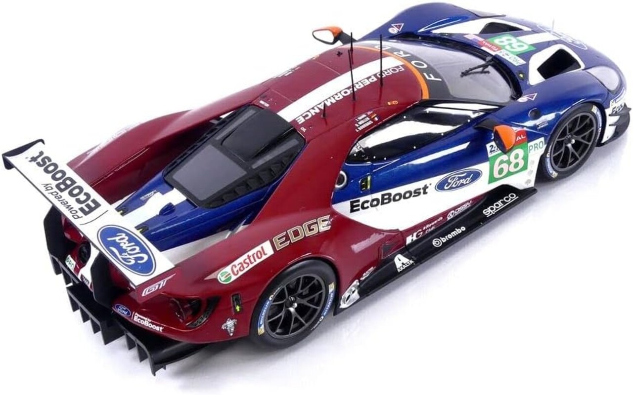 Ford Ford GT #68 24h Le Mans 2018 - 1:18 - IXO Models Ford Ford GT #68 24h Le Mans 2018 - 1:18 - IXO Models