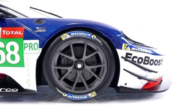 Ford Ford GT #68 24h Le Mans 2018 - 1:18 - IXO Models Ford Ford GT #68 24h Le Mans 2018 - 1:18 - IXO Models
