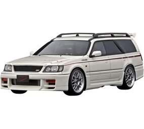 Nissan Nissan Stagea 260RS (WGNC34) + 18 Inch Silver Wheels - 1:18 - Ignition Model Nissan Nissan Stagea 260RS (WGNC34) + 18 Inch Silver Wheels - 1:18 - Ignition Model