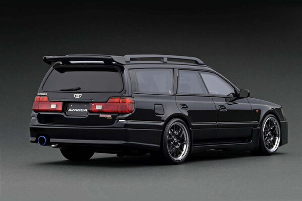 Nissan Nissan Stagea 260RS (WGNC34) + 18 Inch Wheels Polish & Black - 1:18 - Ignition Model Nissan Nissan Stagea 260RS (WGNC34) + 18 Inch Wheels Polish & Black - 1:18 - Ignition Model