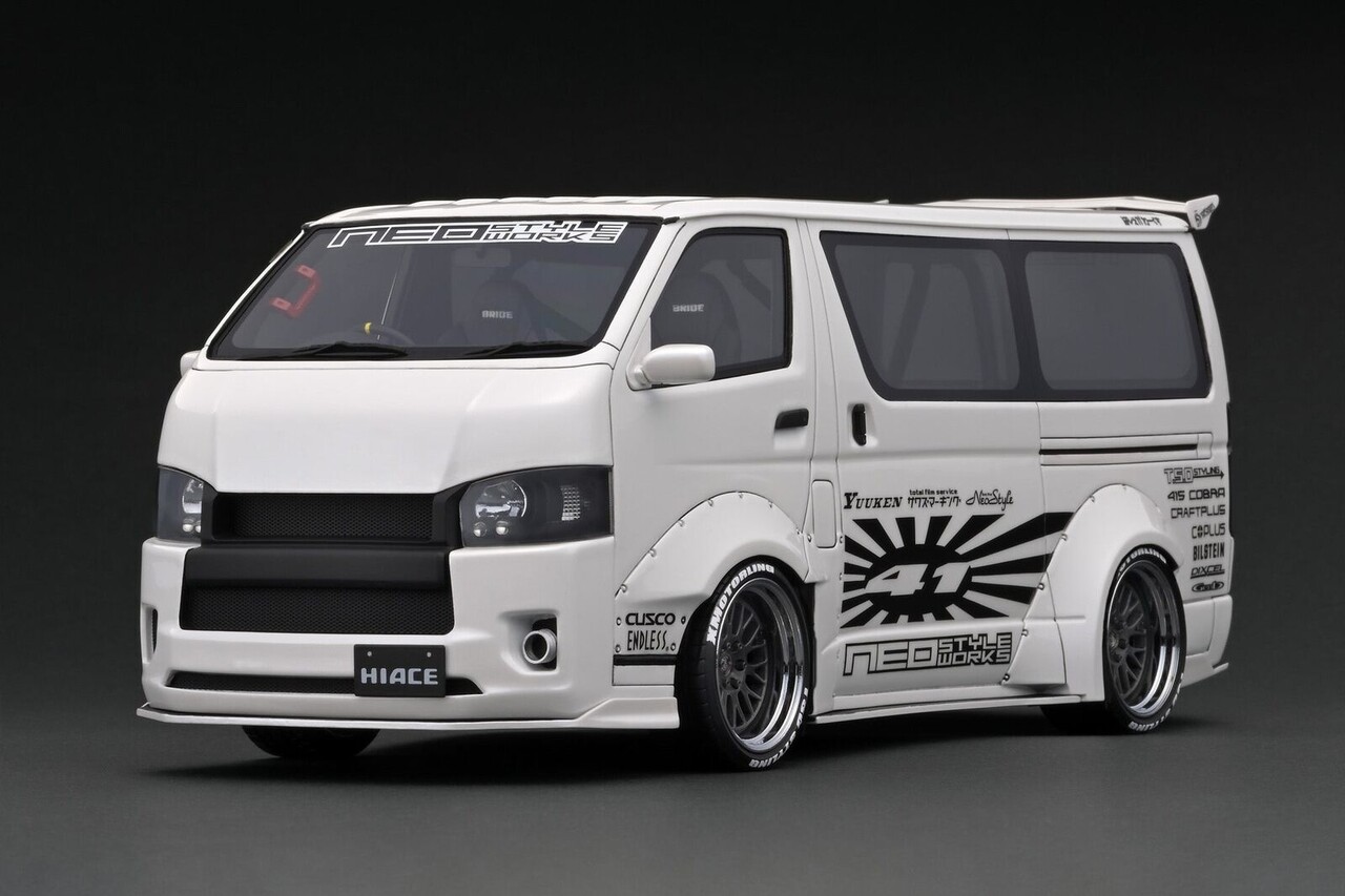 Toyota Toyota Hiace T.S.D. Works - 1:18 - Ignition Model