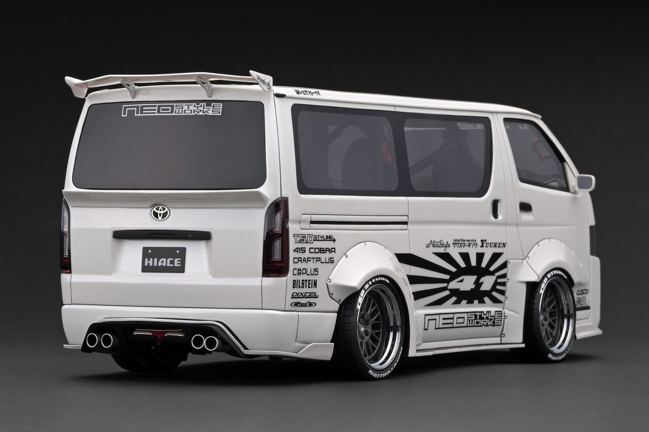 Toyota Toyota Hiace T.S.D. Works - 1:18 - Ignition Model