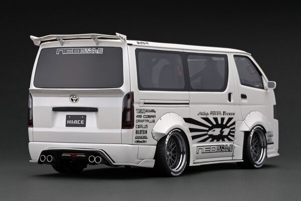 Toyota Toyota Hiace T.S.D. Works - 1:18 - Ignition Model
