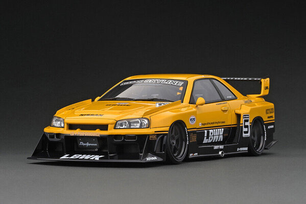 Nissan Nissan LB-ER34 Super Silhouette Skyline LB Works - 1:18 - Ignition Model Nissan Nissan LB-ER34 Super Silhouette Skyline LB Works - 1:18 - Ignition Model