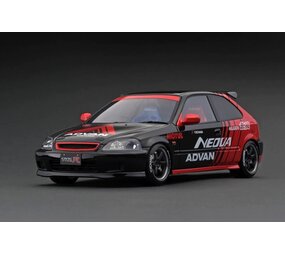 Honda Honda Civic (EK9) Type R + 15 Inch Wheels - 1:18 - Ignition Model