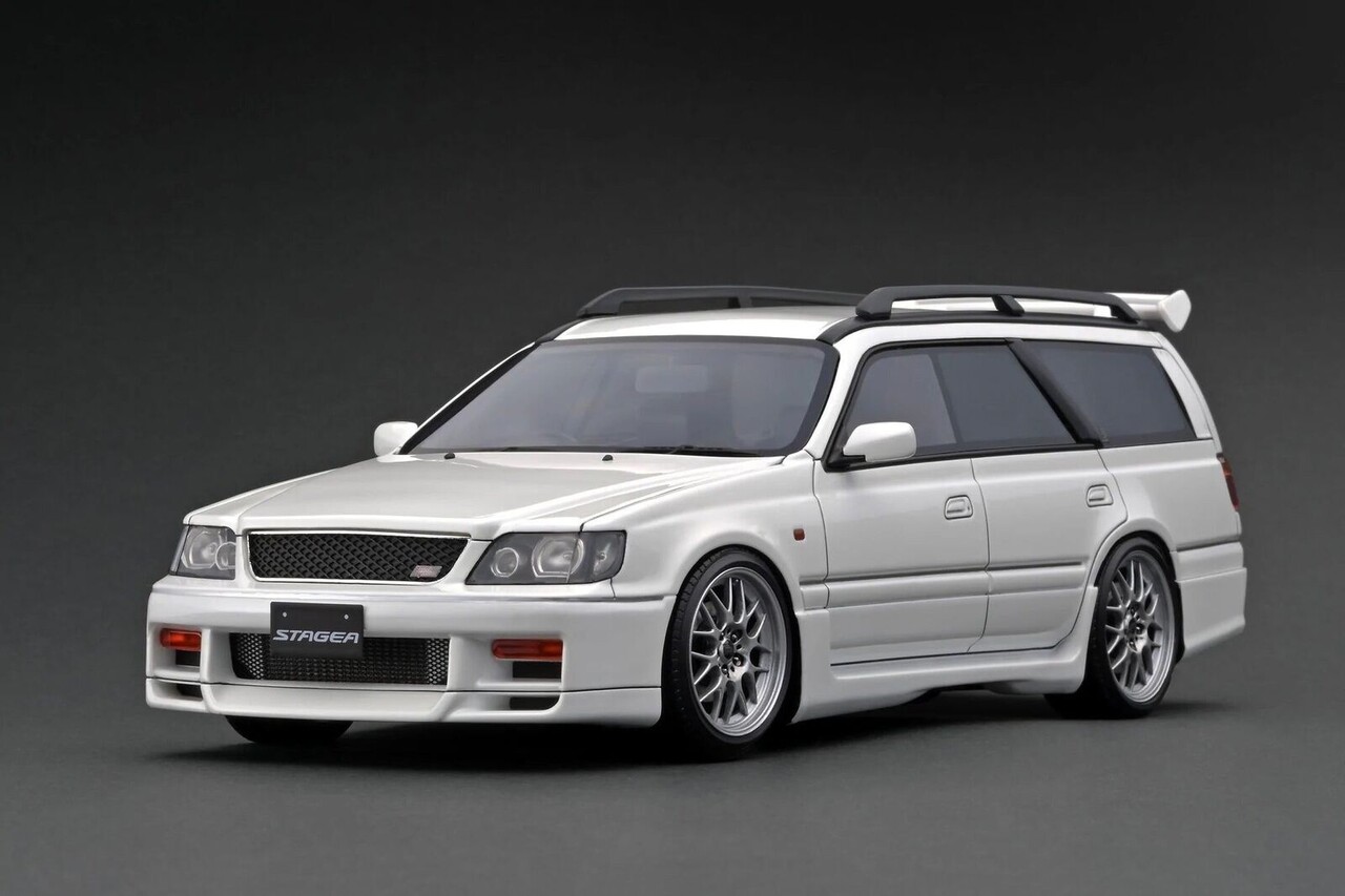 Nissan Nissan Stagea 260RS (WGNC34) + 18 Inch Wheels - 1:18 - Ignition Model