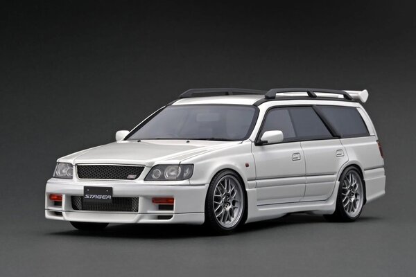 Nissan Nissan Stagea 260RS (WGNC34) + 18 Inch Wheels - 1:18 - Ignition Model