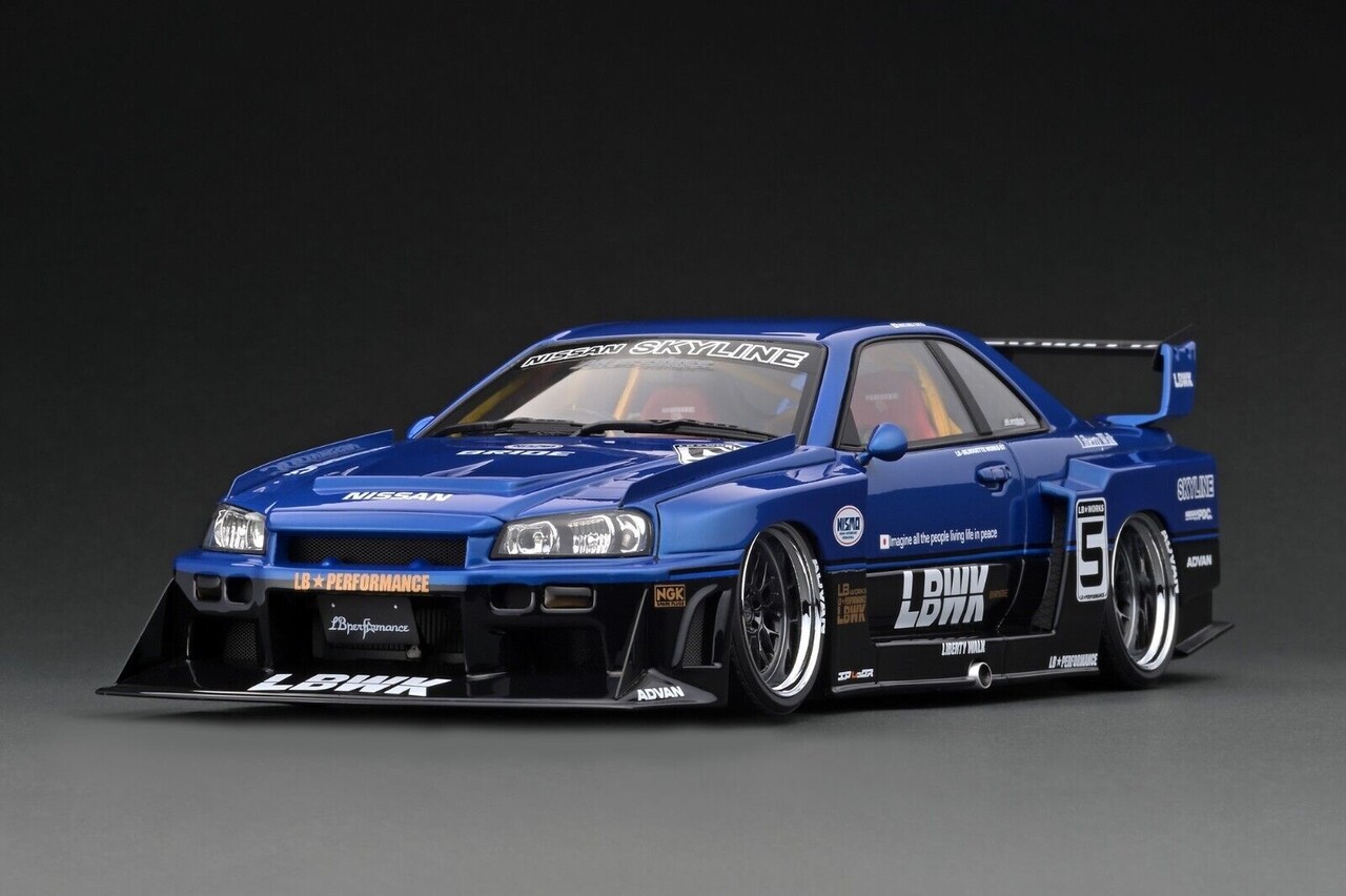 Nissan Nissan LB-ER34 Super Silhouette Skyline LB Works - 1:18 - Ignition Model