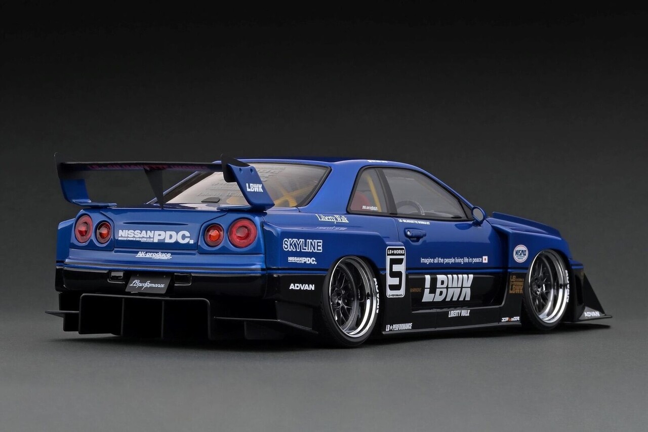 Nissan Nissan LB-ER34 Super Silhouette Skyline LB Works - 1:18 - Ignition Model
