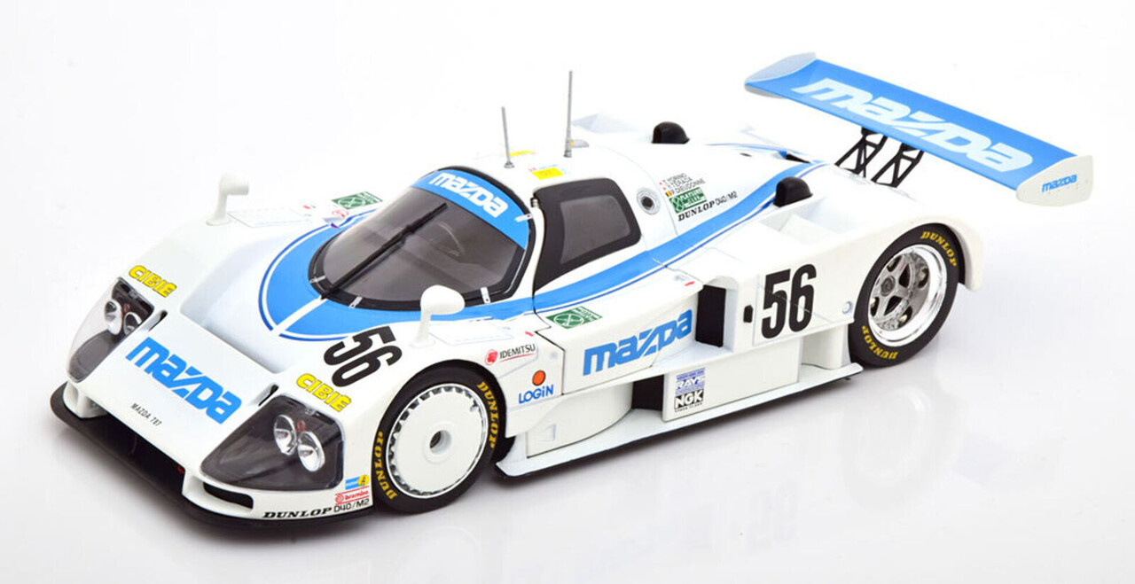 Mazda Mazda 787B 2.6L #56 Team Mazdaspeed Co. Ltd. Oreca 24H Le Mans 1991 - 1:18 - KK Scale Mazda Mazda 787B 2.6L #56 Team Mazdaspeed Co. Ltd. Oreca 24H Le Mans 1991 - 1:18 - KK Scale