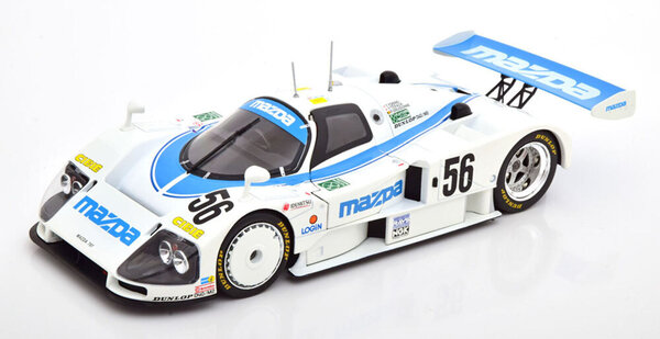 Mazda Mazda 787B 2.6L #56 Team Mazdaspeed Co. Ltd. Oreca 24H Le Mans 1991 - 1:18 - KK Scale Mazda Mazda 787B 2.6L #56 Team Mazdaspeed Co. Ltd. Oreca 24H Le Mans 1991 - 1:18 - KK Scale