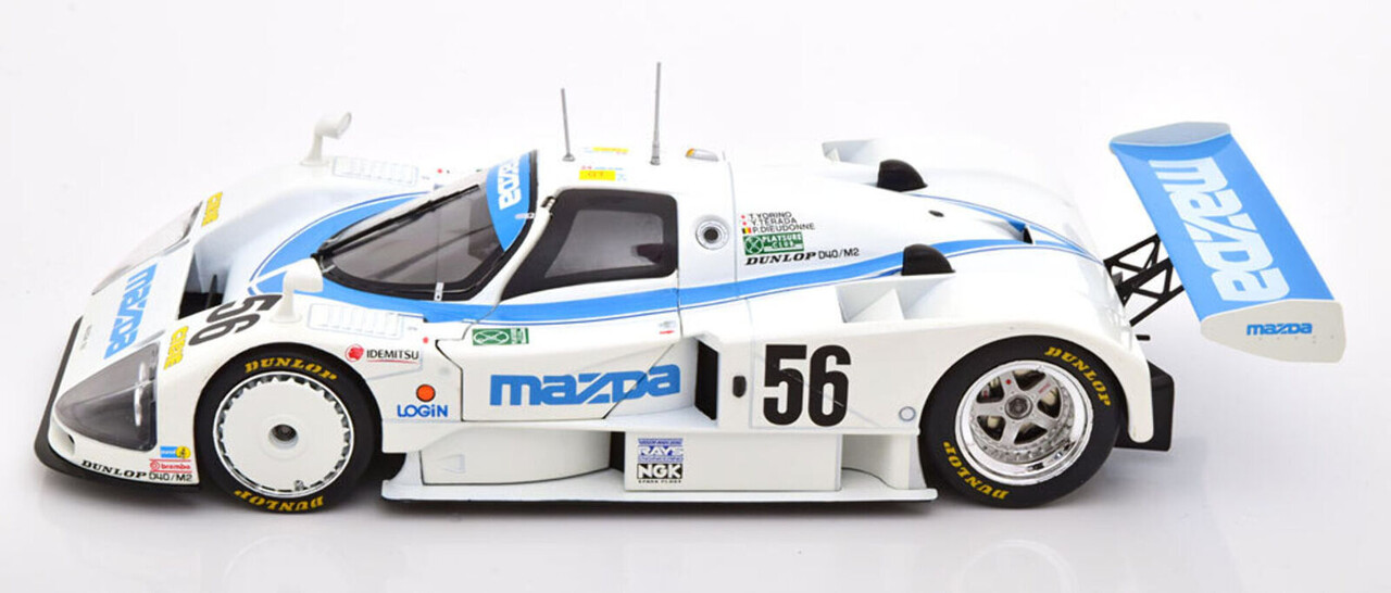 Mazda Mazda 787B 2.6L #56 Team Mazdaspeed Co. Ltd. Oreca 24H Le Mans 1991 - 1:18 - KK Scale Mazda Mazda 787B 2.6L #56 Team Mazdaspeed Co. Ltd. Oreca 24H Le Mans 1991 - 1:18 - KK Scale