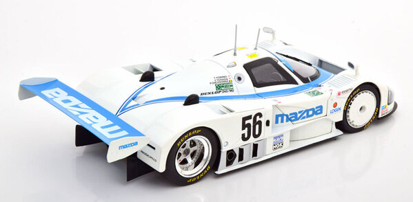 Mazda Mazda 787B 2.6L #56 Team Mazdaspeed Co. Ltd. Oreca 24H Le Mans 1991 - 1:18 - KK Scale Mazda Mazda 787B 2.6L #56 Team Mazdaspeed Co. Ltd. Oreca 24H Le Mans 1991 - 1:18 - KK Scale