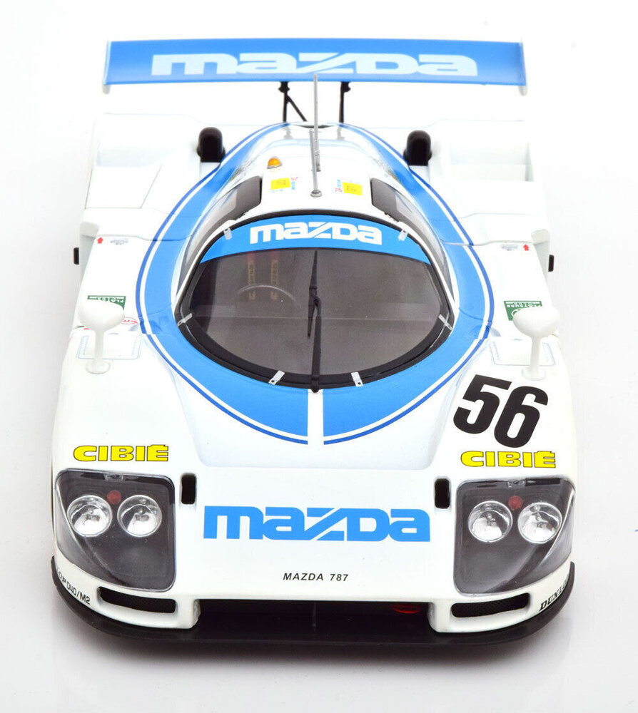 Mazda Mazda 787B 2.6L #56 Team Mazdaspeed Co. Ltd. Oreca 24H Le Mans 1991 - 1:18 - KK Scale Mazda Mazda 787B 2.6L #56 Team Mazdaspeed Co. Ltd. Oreca 24H Le Mans 1991 - 1:18 - KK Scale