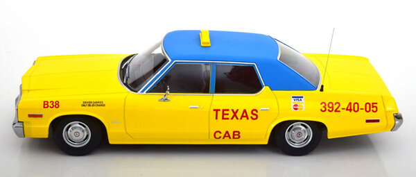 Dodge Dodge Monaco Texas Taxi Cab B38 1974 - 1:18 - KK Scale
