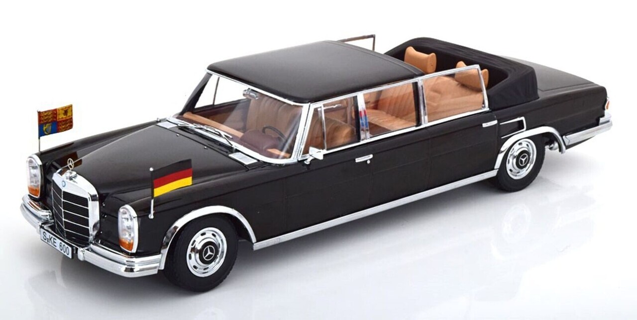 Mercedes-Benz Mercedes-Benz 600 W100 Landaulet (Queen Elizabeth II / K.G. Kiesinger) - 1:18 - KK Scale